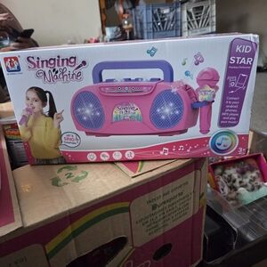Pink Karaoke Set for Kids